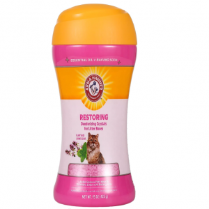 Arm & Hammer Deodorizing Cat Litter Crystals for Litter Boxes, 15 Oz @ Amazon