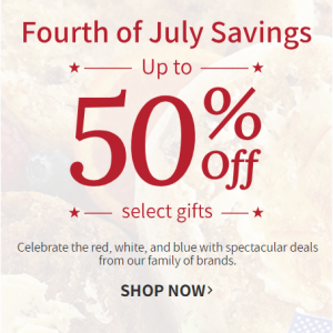 July 4th Sale: Up to 50% Off Select Gifts @ Wolfermans