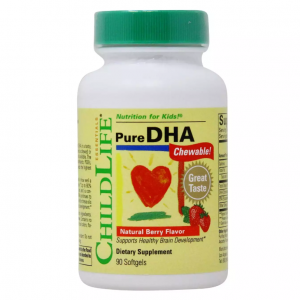 ChildLife 纯 DHA 软胶囊 - 90 粒