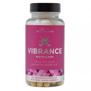 EU Natural Vibrance 健康头发维生素 - 60 粒
