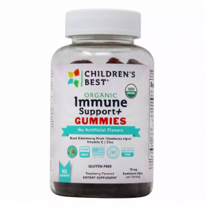 Children's Best 有机免疫支持增强版 - 90 粒软糖