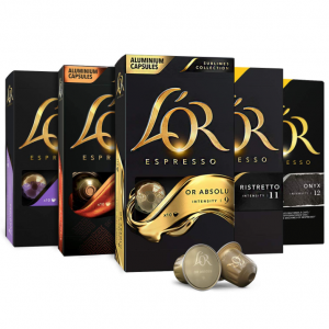 L'OR Espresso Capsules, 50 Count Variety Pack @ Amazon
