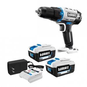 HART 20V锂电池 4Ah 2件+电钻工具套装 @ Walmart