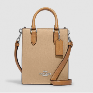 COACH OUTLET North South Mini Tote In Colorblock Sale @ SHOP PREMIUM OUTLETS