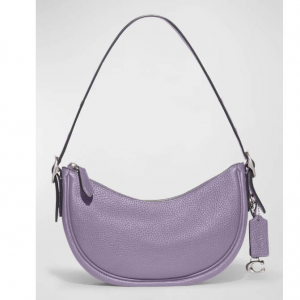 Extra 33% Off COACH Luna Zip Pebble Leather Shoulder Bag @ Neiman Marcus