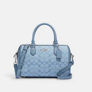 70% Off Coach Rowan Satchel In Signature Chambray @ Coach Outlet