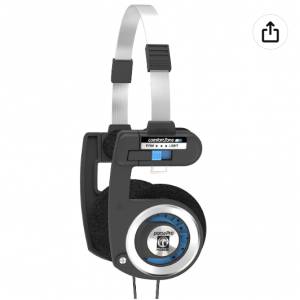 50% off Koss Porta Pro On Ear Headphones with Case, Black / Silver @Amazon