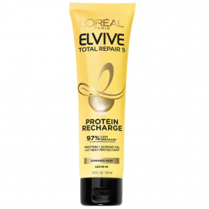 Prime Day:L'Oreal Paris Elvive Total Repair 5 Protein Recharge Leave In Conditioner 5.1oz @ Amazon