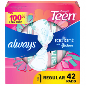 Always Radiant 液体日用卫生巾 1号 42片 无香型