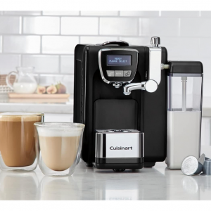 Cuisinart Espresso, Cappuccino & Latte Machine, Fully Programmable, Single & Double Serve, EM-25