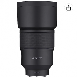 46% off Samyang 135mm F1.8 AF Full Frame Auto Focus Telephoto Lens for Sony @Amazon