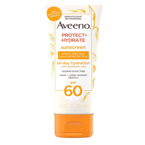 Aveeno Protect + Hydrate Moisturizing Body Sunscreen Lotion SPF 60 3floz @ Amazon