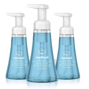 Method Foaming Hand Soap, Sea Minerals, Biodegradable Formula, 10 fl oz (Pack of 3) @ Amazon