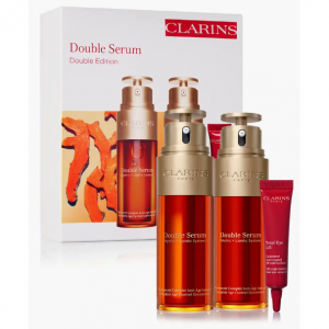 Nordstrom周年庆Clarins娇韵诗双萃精华超值护肤套装热卖 相当于6.5折