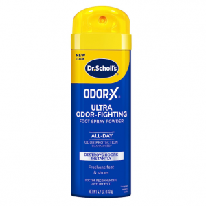 Dr. Scholl’s Odor-X 除臭止汗喷雾 4.7oz @ Amazon