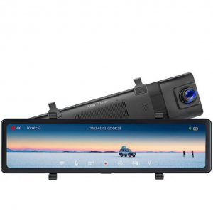 $140 off Vantop - H812 12” 5MP UHD Front and Rear Mirror Dash Cam @Best Buy