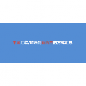 2025年11种中国汇款/转账到新西兰的方式汇总（流程+到账时间+手续费+额度与限制）
