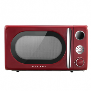 Galanz GLCMKA07RDR-07 0.7 Cu.ft 复古台面微波炉 700W,红色