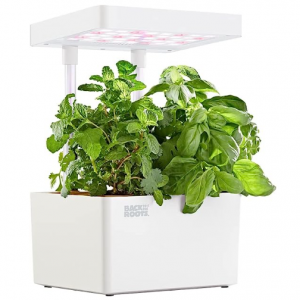 Back to the Roots Hydroponic Grow Kit, Indoor Garden (Matte White), Organic Seeds Included @Amazon