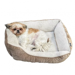 Woof Embroidered Cuddler Pet Bed @ Kohl's