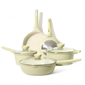 Carote Nonstick Pots and Pans Set, 8 Pcs Non Stick Cookware Set @ Walmart