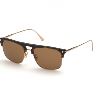 Mainline Menswear US官网 Tom Ford FT0830 52E方框太阳镜6折热卖