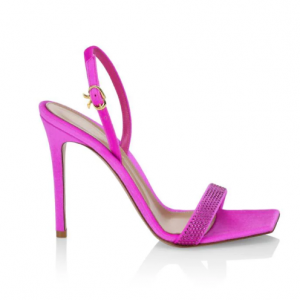 65% Off Gianvito Rossi Britney Chenille Stiletto Sandals @ Saks OFF 5TH