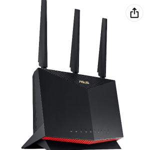 Extra $20.99 off ASUS RT-AX86U Pro (AX5700) Dual Band WiFi 6 Extendable Gaming Router @Amazon