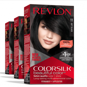 Amazon Revlon露華濃ColorSilk染發劑3盒裝熱賣