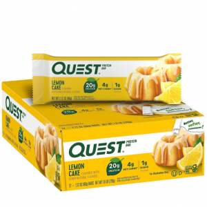 Quest Nutrition Lemon Cake Protein Bars, 12 Count @ Amazon