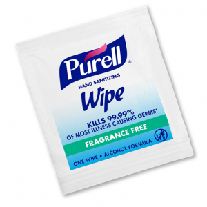 Purell Hand Sanitizing Wipes, Alcohol Formula, Fragrance Free, 300 Count Individually Wrapped Hand