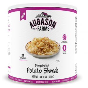 Augason Farms Dehydrated Potato Shreds 1 lb 7 oz No. 10 Can @ Amazon