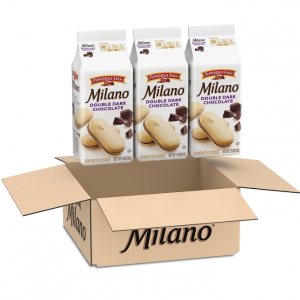 Pepperidge Farm Milano Double Dark Chocolate Cookies, 7.5 Ounce (Pack of 3) @ Amazon