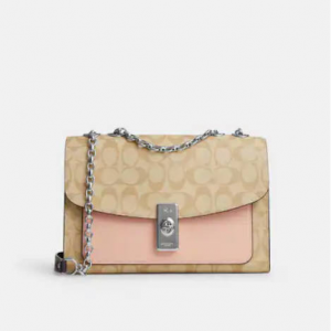 70% Off Coach Lane Shoulder Bag In Colorblock Signature Canvas @ Coach Outlet