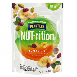 Planters Nutrition Energy Mix With Dried Cranberries, Lightly Salted, 5.5 Oz @ Amazon