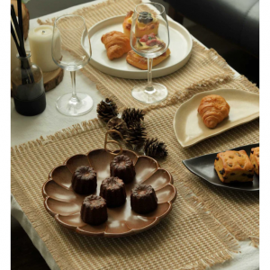 WARMTH FLOWER PLATE (25CM) @ Doublewoot