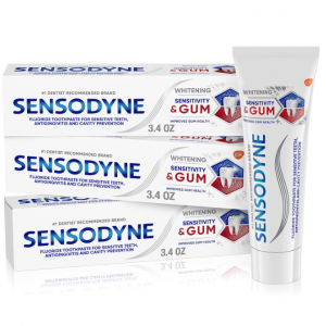 Sensodyne 多款美白抗敏感牙膏、牙刷促销 @ Amazon