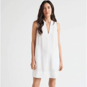 Splendid Mary V领连衣裙