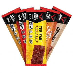 Jack Link's Beef Jerky Bars, 14 Count Variety Pack - 0.9 Oz Meat Bars @ Amazon