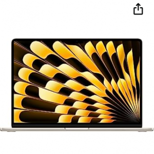 Amazon - 蘋果新品：MacBook Air 15" 筆記本 - M2 chip - 8GB 256GB (2023 最新版) ，直降$250