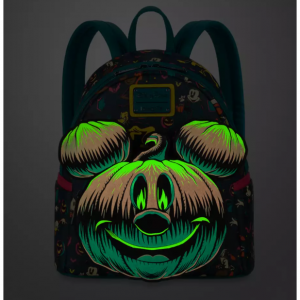 米老鼠万圣节夜光 Loungefly 迷你背包