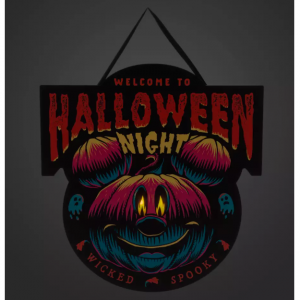 米老鼠万圣节发光门牌