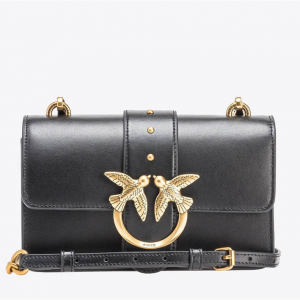 Pinko Love One Mini Leather Cross-Body Bag