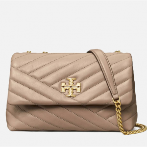 Tory Burch Kira Chevron Small Convertible Leather Shoulder Bag