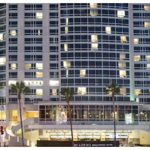 Loews Hollywood Hotel from $269/night @Hotels.com