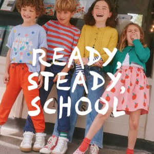 Save 20% when you buy 3 back-to-school items @ Boden