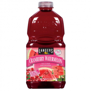 Langers 蔓越莓西瓜汁 64oz 8瓶 @ Amazon