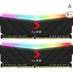 20% off PNY XLR8 Gaming 32GB (2x16GB) DDR4 DRAM 3200MHz (PC4-25600) CL16 @Amazon