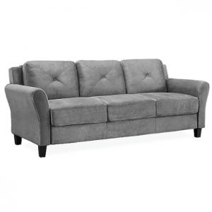 Lifestyle Solutions Harrington Sofa, Grey @ Amazon