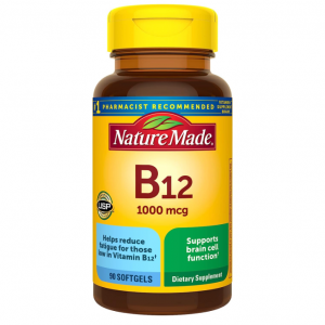Nature Made Vitamin B12 1000 mcg, 90 Softgels, 90 Day Supply @ Amazon